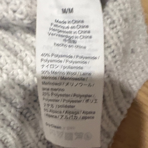 Madewell Light Gray Cowl Neck Sweater - Picture 3 of 5